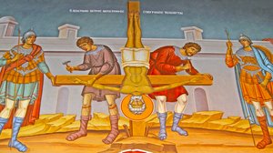 The Crucifixion of St. Peter, Cyprus by Cypriot